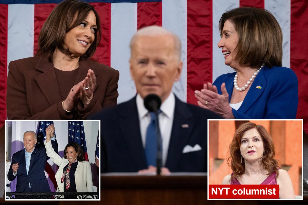 NY Times' Maureen Dowd Compares Democratic 'Coup' Against Biden to Plot Against Julius Caesar: 'Et tu, Nancy?'